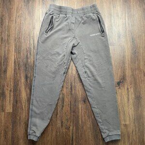 Three Nails Women's Soft Embroidered Logo Essential Joggers BL1 Gray Medium